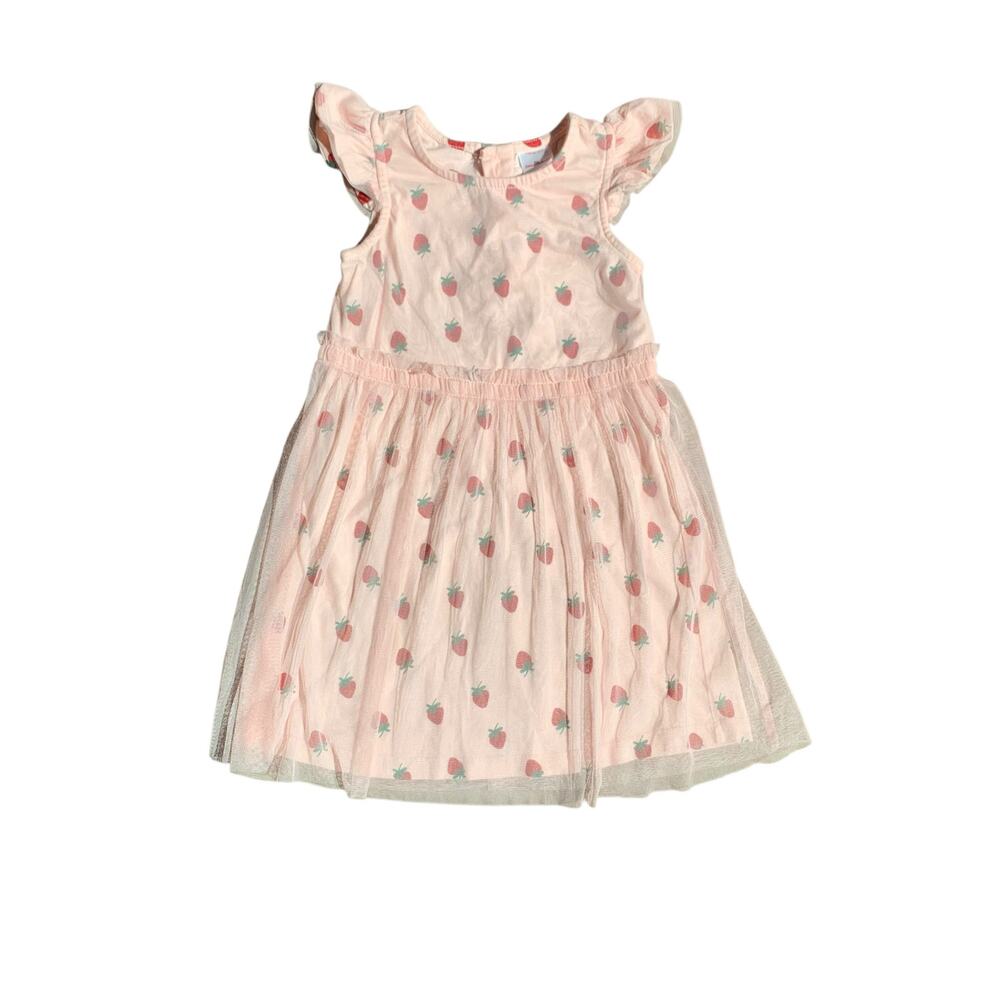 Hanna Andersson Strawberry Tulle Dress